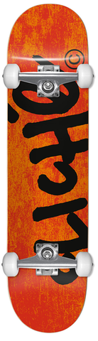 CLICHé - Skateboard Complet - Handwritten Orange Black - 7.5"