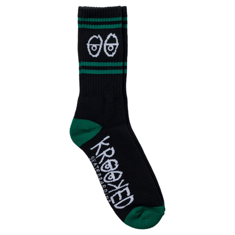 SPITFIRE - Eyes - Chaussettes /Black-Green-White
