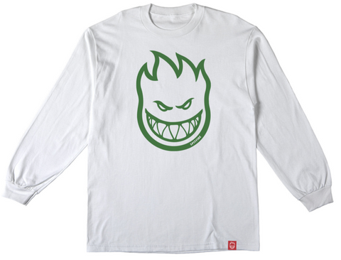 SPITFIRE - Bighead LS - Tshirt Manches Longues /White