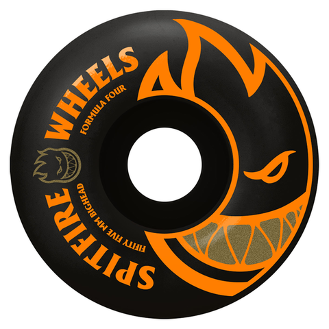 SPITFIRE - Formula 4 - Bighead - Black-Orange - 99D - 55mm