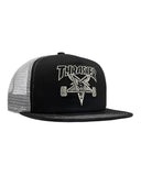 THRASHER - EMB Mesh - Trucker - Skate Goat - Casquette /Black