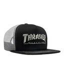 THRASHER - EMB Mesh - Trucker - Mag Logo - Casquette /Black