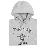THRASHER - Gonz Hoodie - Sweat Capuche /Grey-Black