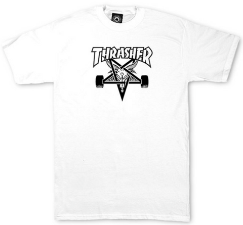 THRASHER - Skate Goat - Tshirt /White
