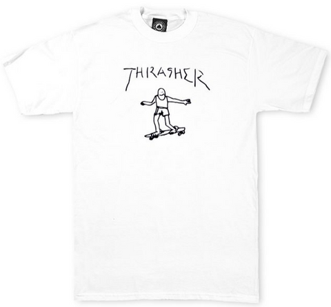 THRASHER - Gonz - Tshirt /White