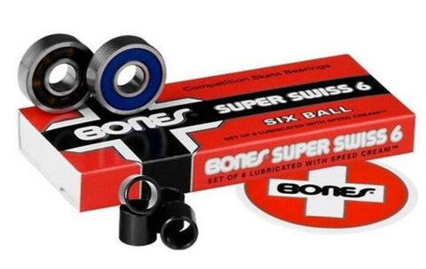 BONES - SUPER SWISS 6 Balls - Roulements