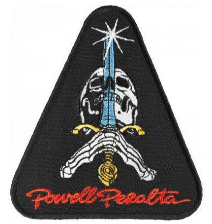 POWELL - Skull & Swords - Black - Patch