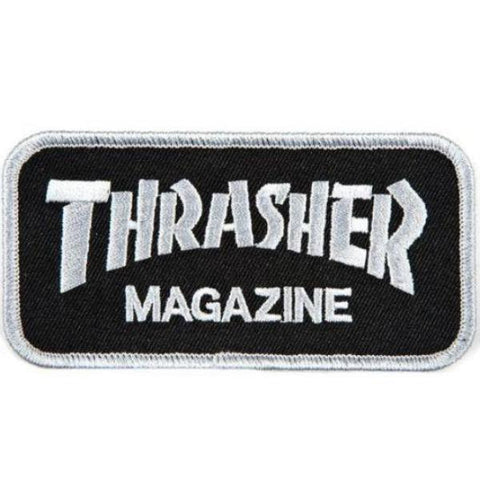 THRASHER - Logo Patch /Noir